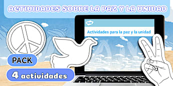 Actividades para el Día de la Paz en PDF - Twinkl