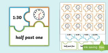 Time Jigsaw Jigsaw Puzzles Mathematics | twinkl.co.uk