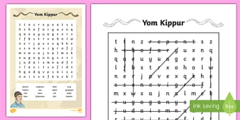 KS2 Judaism Yom Kippur Primary Resources - Yom Kippur Judaism