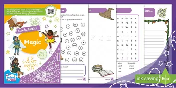 Magic Activity Worksheet Witch Magic Activities | twinkl.co.uk