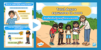 Totul despre expunerea la soare – Prezentare PowerPoint