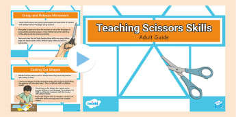 👉 Using Scissors Child Safety Posters - Parents - EYLF
