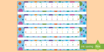 0-10 English and Arabic Number Line Arabic/English - number line, dual number, skip counting, add, subtract