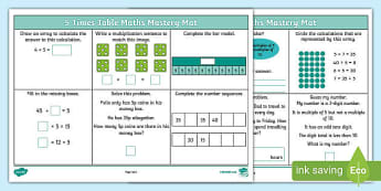 46 Ks1 Maths - 5 Times Table - Primary Resources - Twinkl