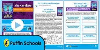 Daily Reading: The Creakers - Chapter 8 (Part One) Activity Pack Ages 7-11
