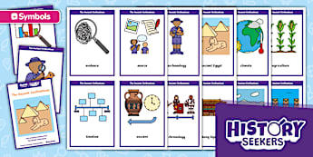 Twinkl Symbols: The Ancient Civilisations: Flashcards
