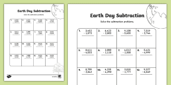 Subtraction Activities | twinkl.com