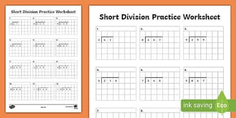 addition subtraction multiplication division worksheets