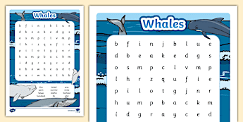 Under the Sea Word Searches | twinkl.com.au