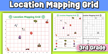 Grid Mapbasic (SS.3.G.1.2) Review basic map elements (coordinate grid, cardinal and