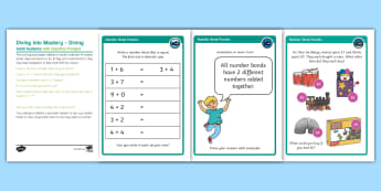 100+ Number Bonds of 10 Worksheets - Primary Resources - KS1