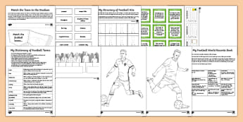 Football Active Word Search Puzzle (teacher made) - Twinkl