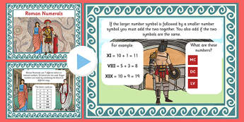 Read Roman numerals to 1000 (M) - Year 5 Maths Resources