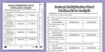 Sixth Grade Word Problems | twinkl.com