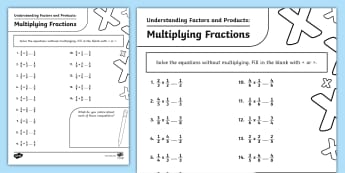 5th Grade Fractions Worksheets and Activities | Twinkl