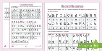 Secret Messages | twinkl.com.au