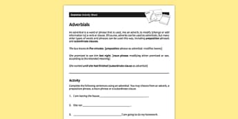 Ks3 Grammar Teaching Resources Page 4