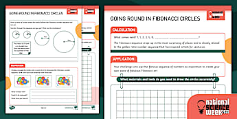 Fibonacci Circles STEAM Activity