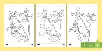 EYFS Characteristics of Effective Learning Assessment Flowers