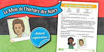 Mois de l'histoire des Noirs - Twinkl