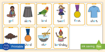 ir | Phonics | English | South Africa | Twinkl - Twinkl