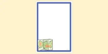 Geography Page Border • Twinkl.com.au