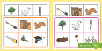 Matching Cards and Board to Support Teaching on Percy the Park Keeper - percy the park keeper, percy the park keeper matching cards, percy the park keeper image matching game