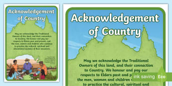 HASS Resources for an understanding of Acknowledgement of Country