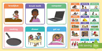 Classroom Timetable Templates & Cards | Visual Timetables