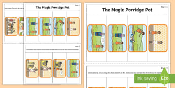 The Magic Porridge Pot Fairy Tale –