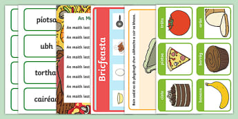 Gaeilge Téamaí - Themes Primary Resources - Junior/Senior Infants Gaeilge