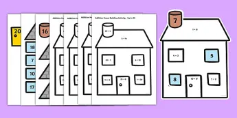 Mathematics House Activities | twinkl.com.au