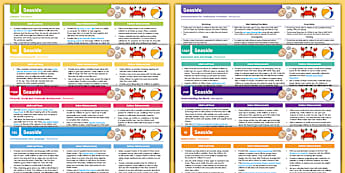 Beach Planning EYFS | Seaside EYFS Planning​ Pack | Twinkl