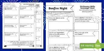Scavenger Hunt Worksheet • Twinkl.ca