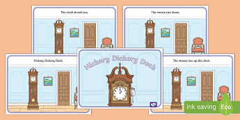 Hickory Dickory Dock Templates | Activities and Resources