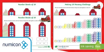 Numicon Christmas Activities | twinkl.com.au