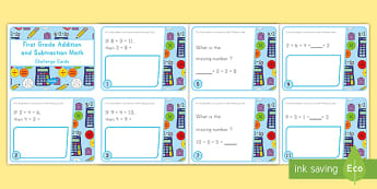 Printable 1st Grade Math Worksheets & Activities | Twinkl