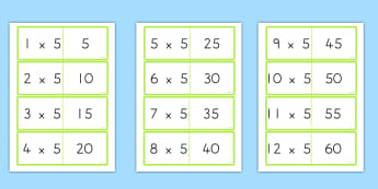 Times Tables 5 Times Tables Primary Resources - Calculations Time