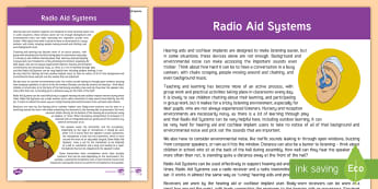 Audiology - Deaf Education Resources