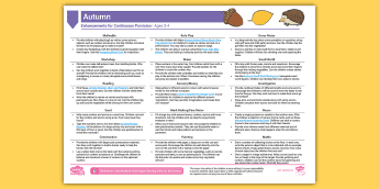 EYFS Autumn Planning Ideas | twinkl.co.uk