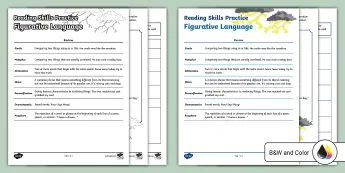 Figurative Language Activities | twinkl.com