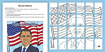Obama Drawing Rope Barack Obama Resources | twinkl.com