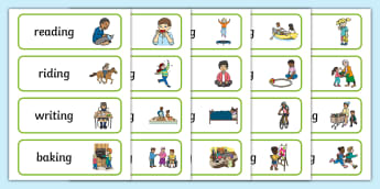 Two Syllable Final 'ng' Sound Word Cards - final ng, sound, word cards