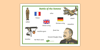 Battle of the Somme Resources | twinkl.co.uk