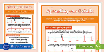 Wiskunde Getalle, Bewerkings En Verwantskappe - Intermediêre Fas