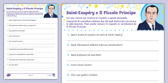 Saint-Exupéry e Il Piccolo Principe