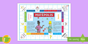 Juego de Matépolis para niños