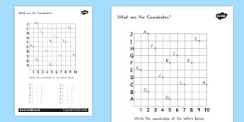 ks2 coordinates ks2 downloadable teacher made resources