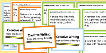 creative writing tasks year 8