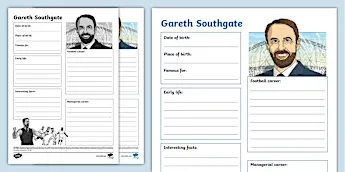 Biography Fact File Template • Twinkl.com.au